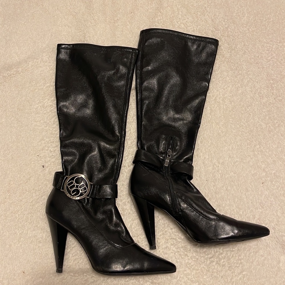 BCBG Leather boots, Size 9
